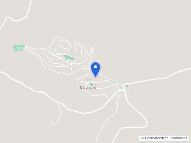 Mappa di Carunchio, Chieti