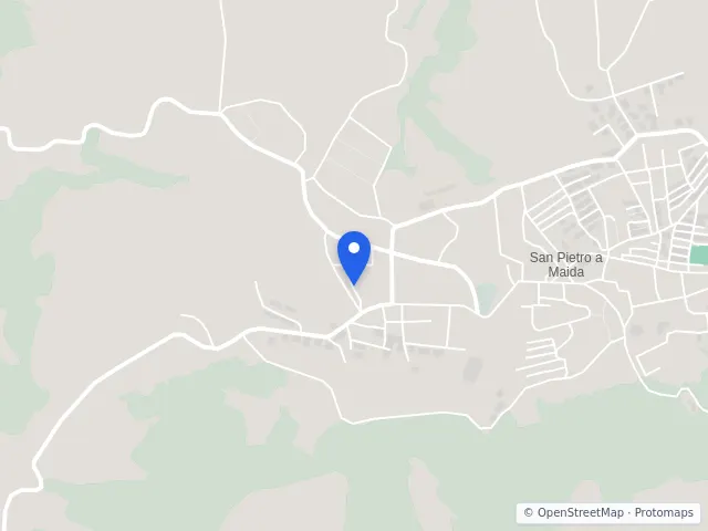 Mappa di San Pietro a Maida, Catanzaro