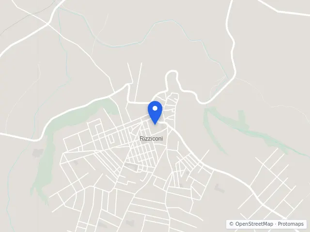 Mappa di Rizziconi, Reggio di Calabria