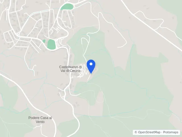 Mappa di Castelnuovo di Val di Cecina, Pisa