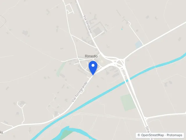 Mappa di Oristano