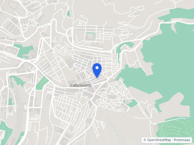 Mappa di Caltanissetta