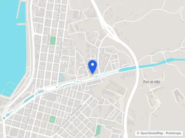 Mappa di Reggio di Calabria