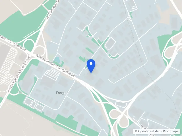 Mappa di Elmas, Cagliari