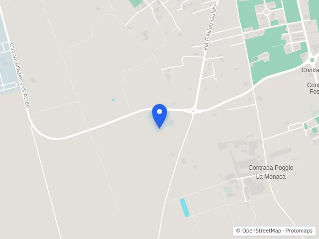 Mappa di Acate, Ragusa