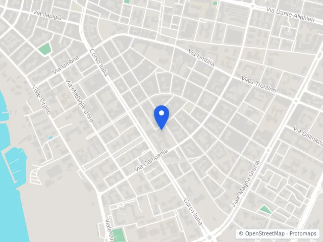 Mappa di Taranto