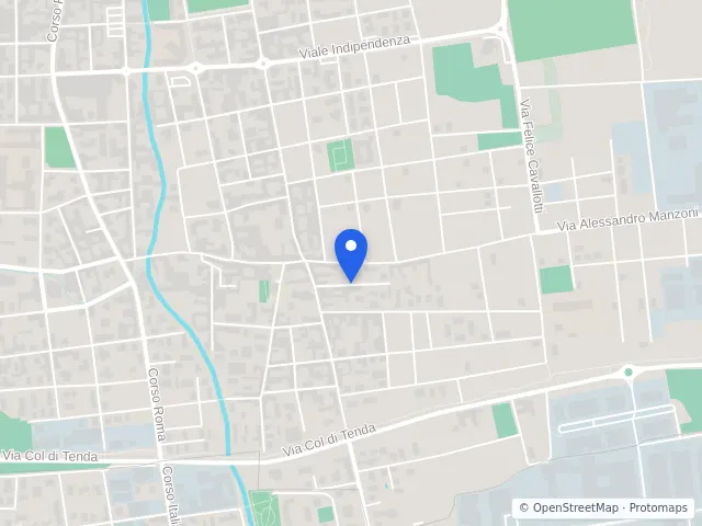 Mappa di Cesano Maderno, Monza e della Brianza