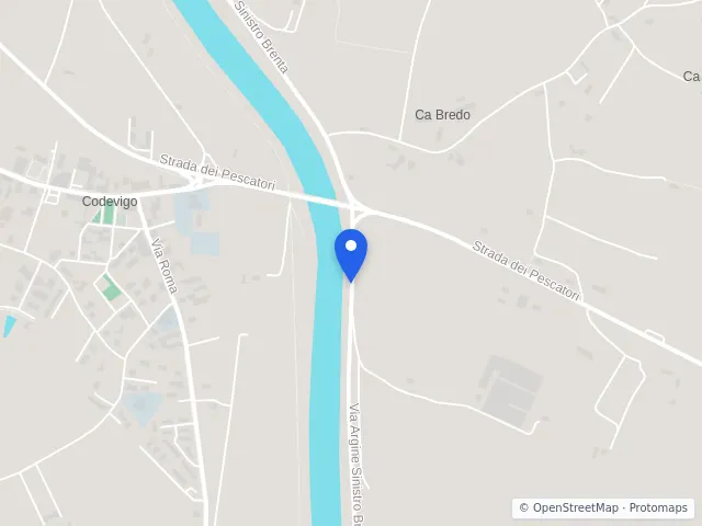 Mappa di Codevigo, Padova