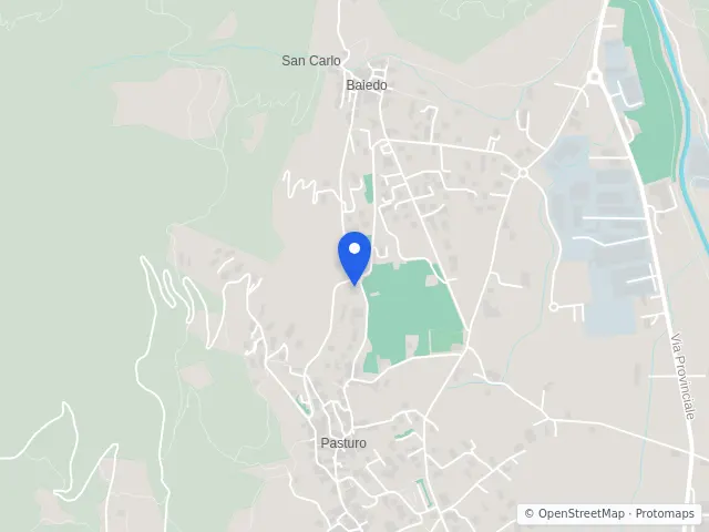 Mappa di Pasturo, Lecco