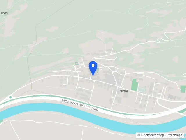 Mappa di Nomi, Trento