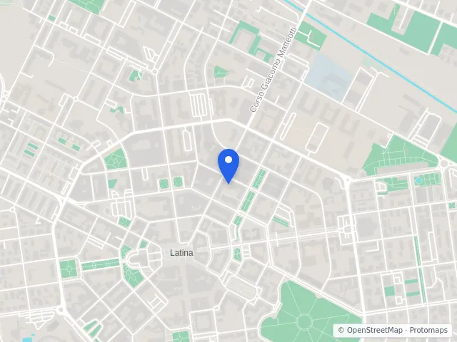 Mappa di Latina