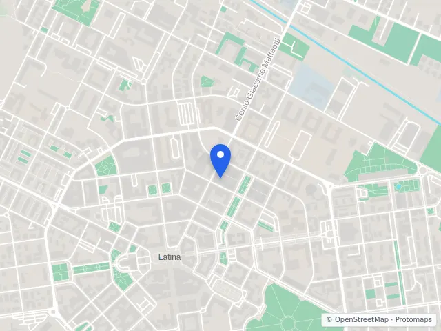 Mappa di Latina