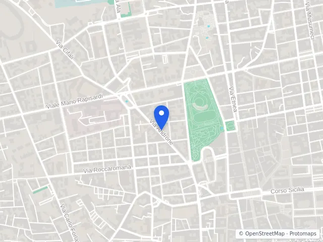 Mappa di Catania