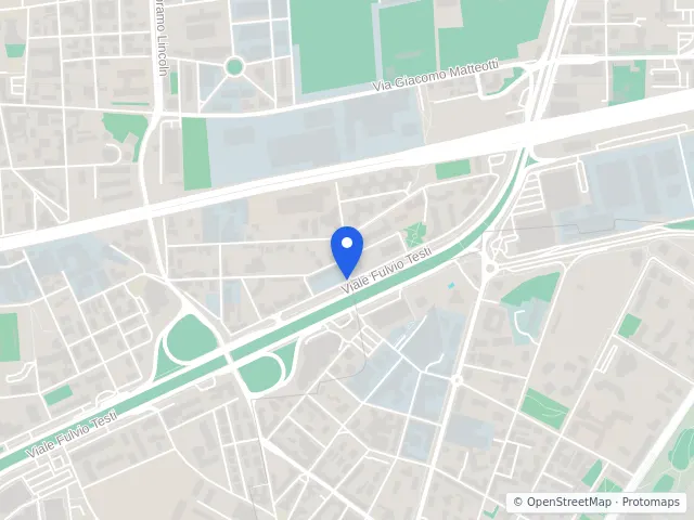 Mappa di Cinisello Balsamo, Milano