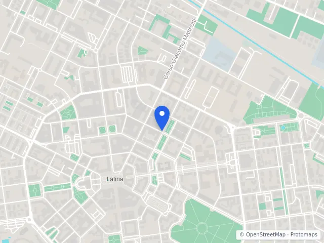 Mappa di Latina