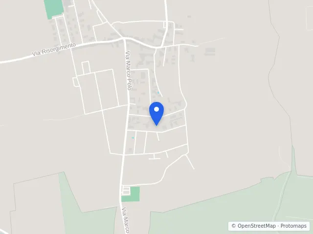 Mappa di Palazzo Pignano, Cremona