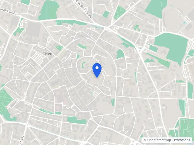 Mappa di Chieri, Torino