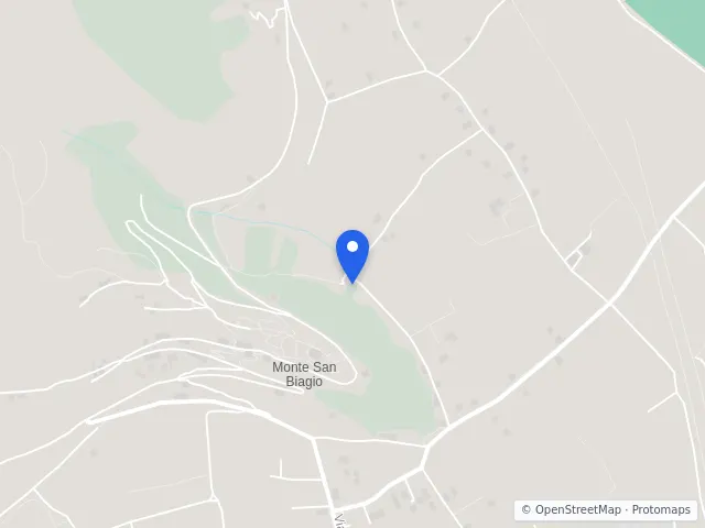 Mappa di Monte San Biagio, Latina