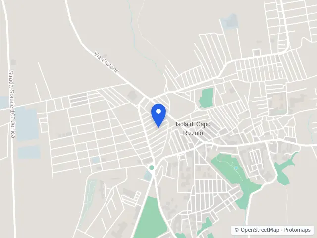 Mappa di Isola di Capo Rizzuto, Crotone