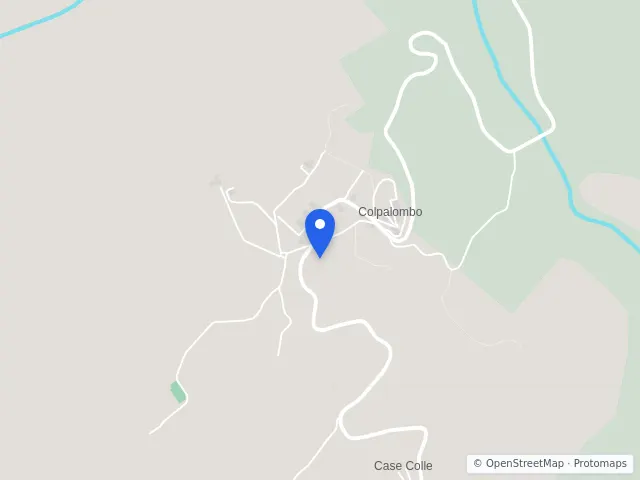 Mappa di Gubbio, Perugia