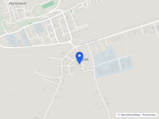 Mappa di Pontedera, Pisa