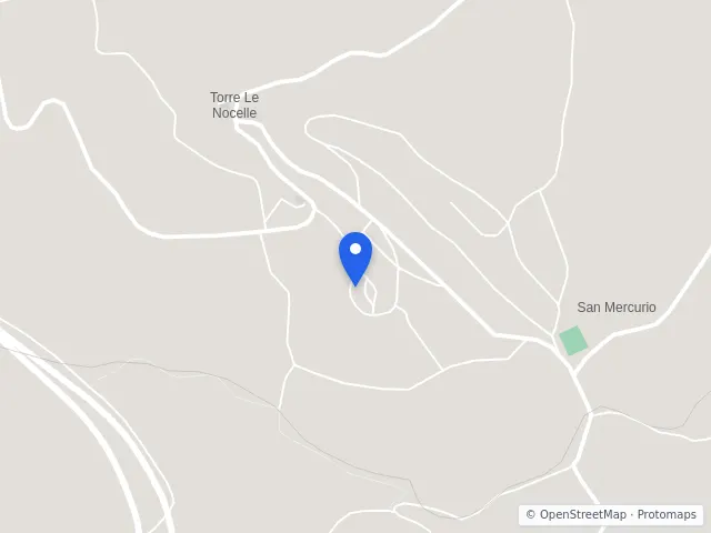 Mappa di Torre Le Nocelle, Avellino