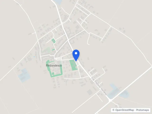 Mappa di Redondesco, Mantova
