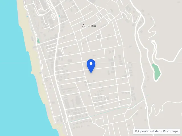 Mappa di Amantea, Cosenza