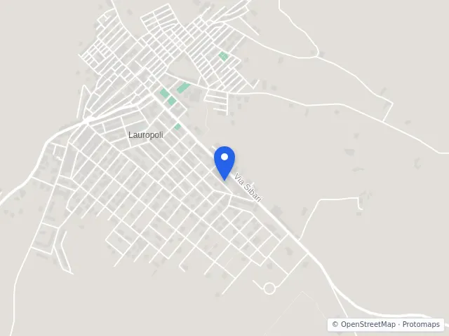 Mappa di Cassano all'Ionio, Cosenza