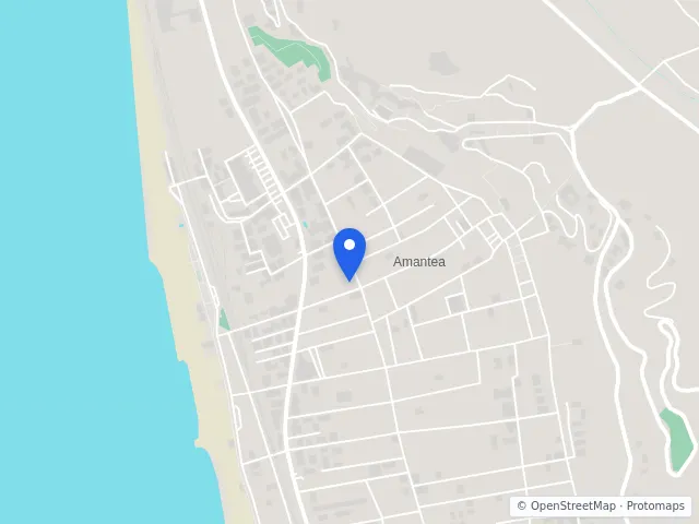 Mappa di Amantea, Cosenza