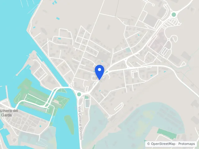 Mappa di Peschiera del Garda, Verona