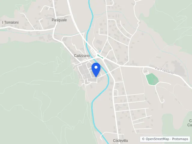 Mappa di Calizzano, Savona