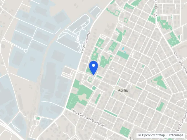 Mappa di Aprilia, Latina