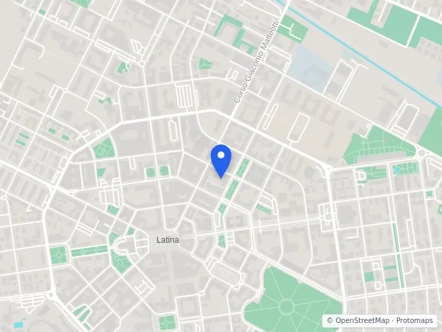 Mappa di Latina