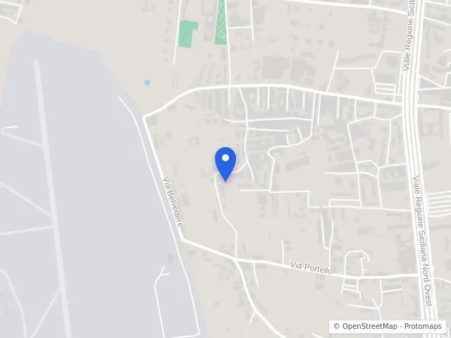 Mappa di Palermo