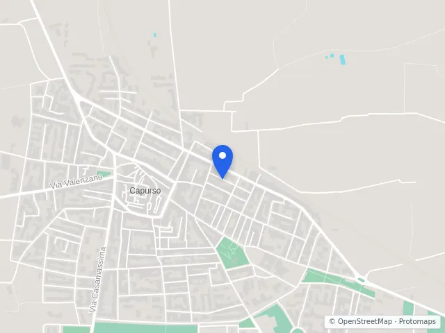 Mappa di Capurso, Bari