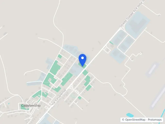 Mappa di Monte Porzio, Pesaro e Urbino