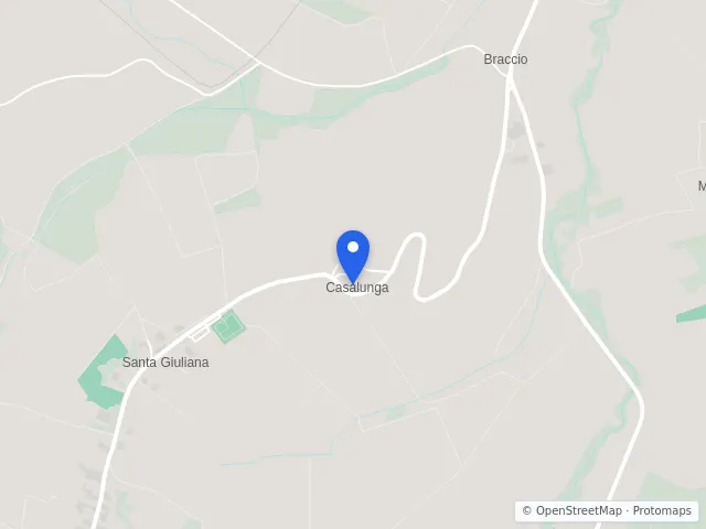 Mappa di San Damiano al Colle, Pavia
