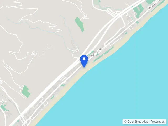 Mappa di Scaletta Zanclea, Messina
