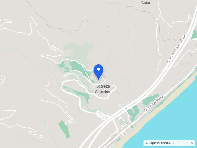 Mappa di Scaletta Zanclea, Messina