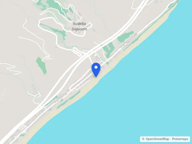 Mappa di Scaletta Zanclea, Messina