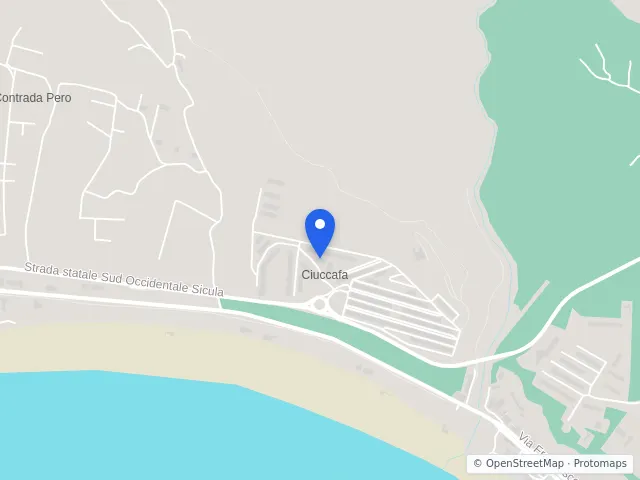 Mappa di Porto Empedocle, Agrigento