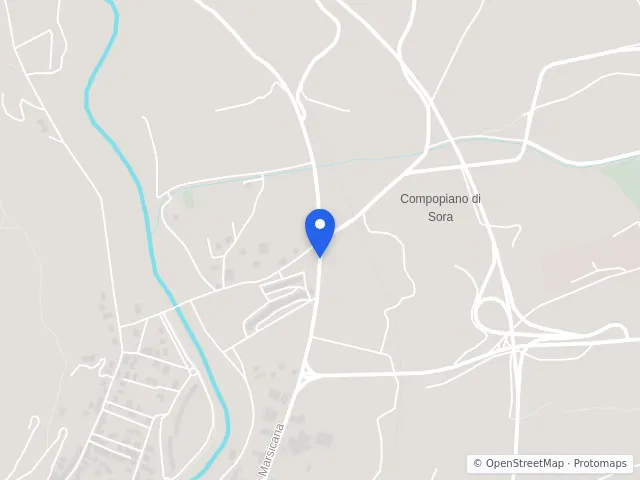 Mappa di Sora, Frosinone