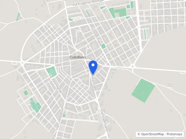 Mappa di Cutrofiano, Lecce