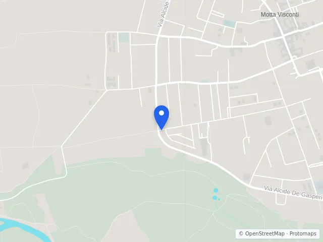 Mappa di Motta Visconti, Milano