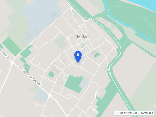 Mappa di Sermide e Felonica, Mantova