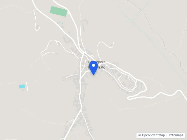 Mappa di Castagnole Monferrato, Asti
