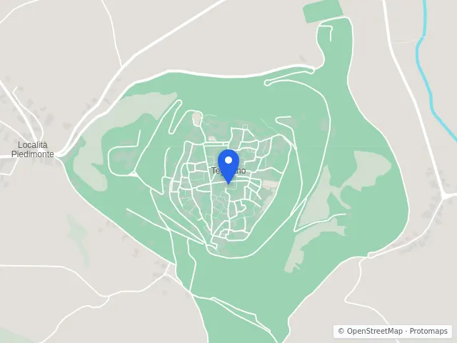 Mappa di Teggiano, Salerno