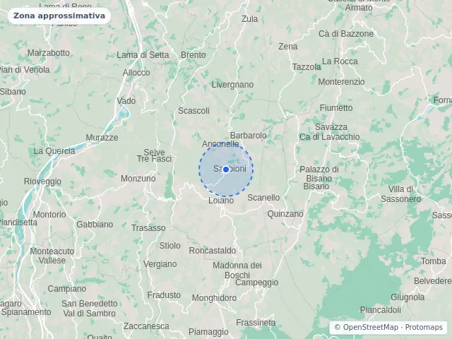 Mappa di Loiano, Bologna