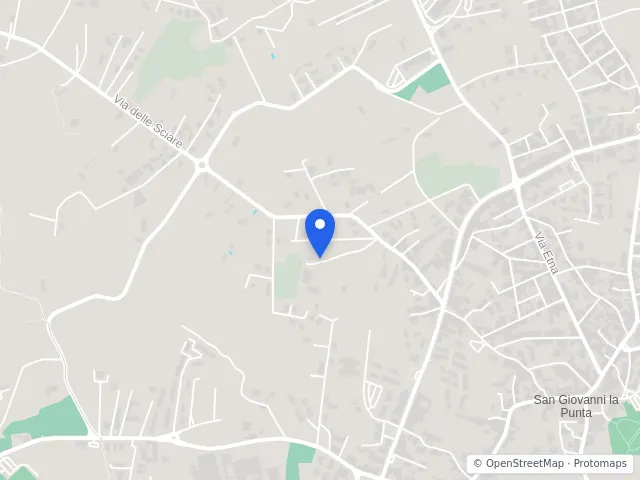 Mappa di San Giovanni la Punta, Catania